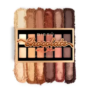PALETA 12 SOMBRAS CHOCOLATE CON CHILE